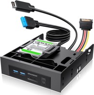 GRAUGEAR Frontpanel 5.25", SD čitač kartica, USB Hub i SSD nosač